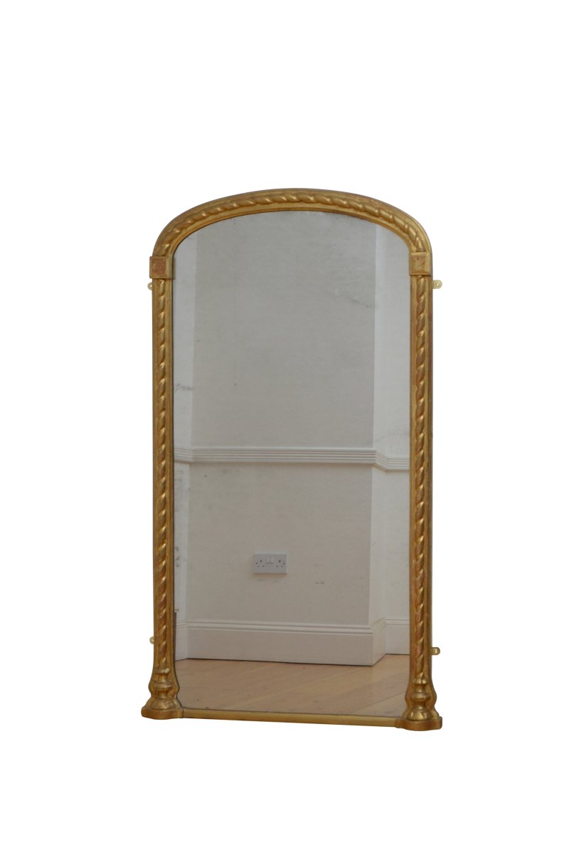 Victorian Pier Mirror Leaner Mirror H160cm - Image 3